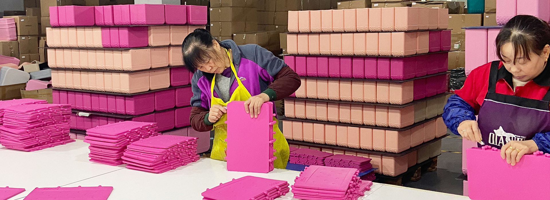 Three 100% owned factories, millions in stock