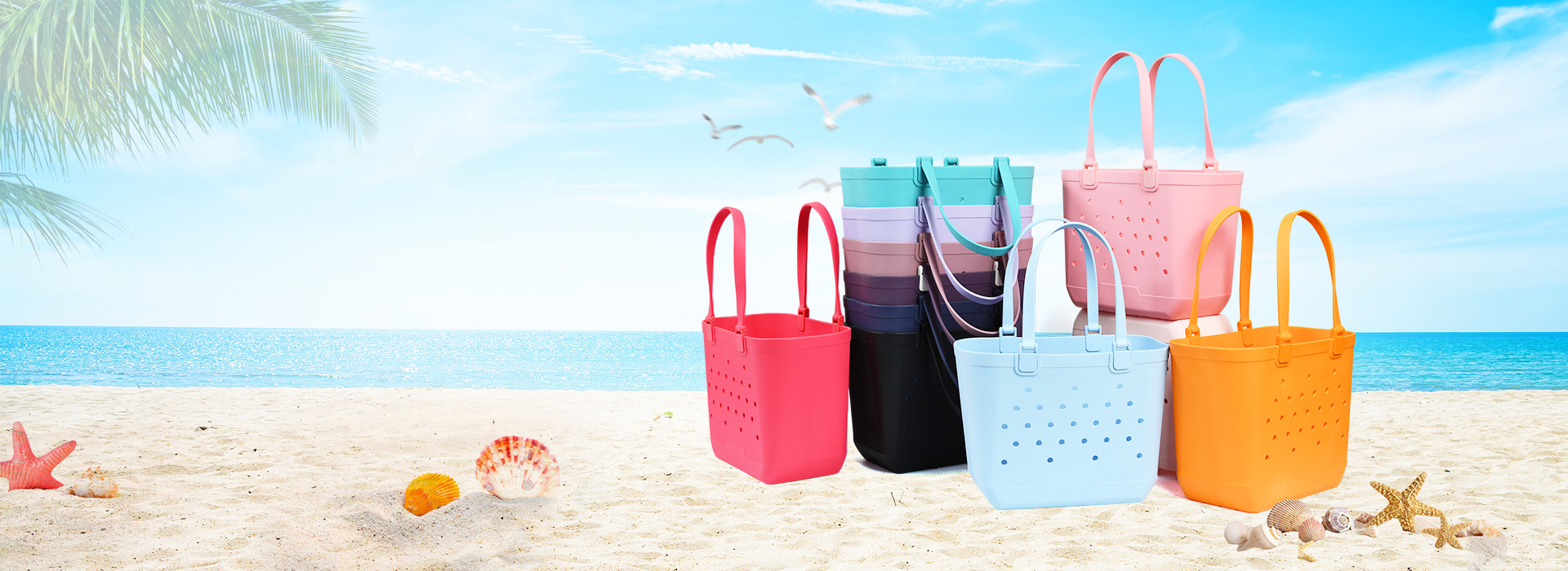 EVA beach bag accompanies you to enjoy the sun and the beach!