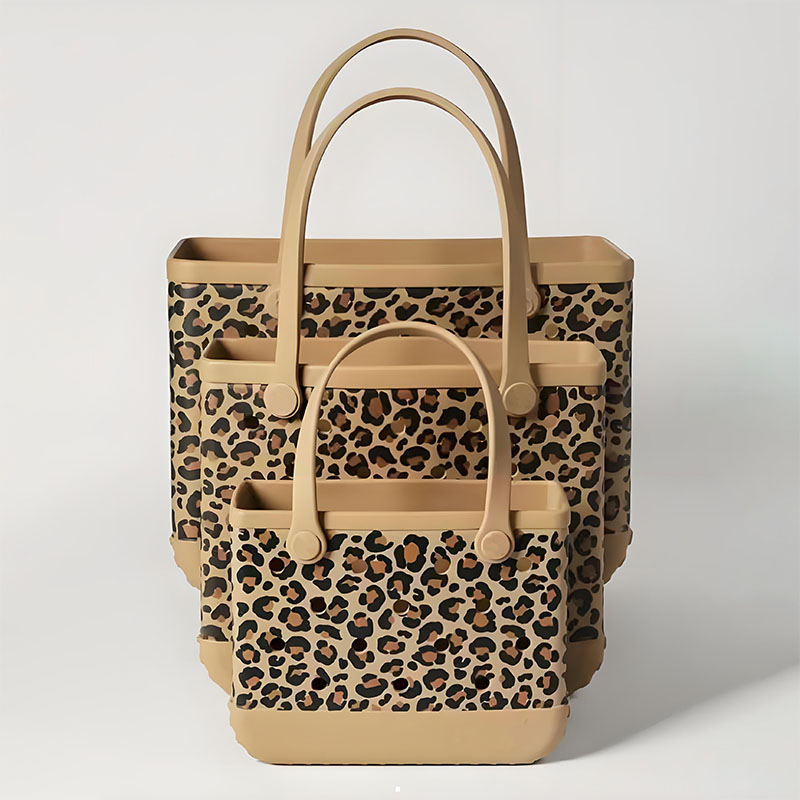 Large Eva Beach Bag  Waterproof Silicone Rubber Tote for Women