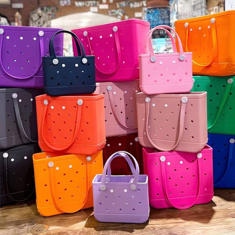 Silicone Beach Bag Large Eva Tote Waterproof Soft