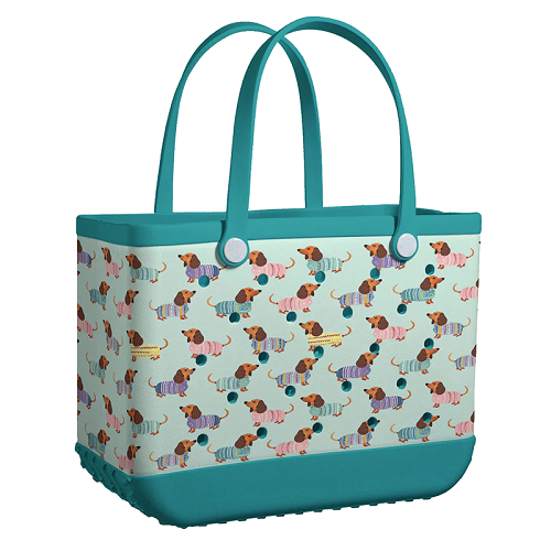 Dog Pattern Beach Bag Dog Pattern Beach Bag