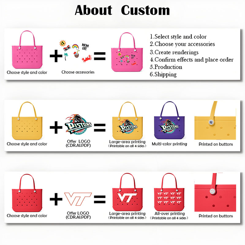 wholesale eva beach totes